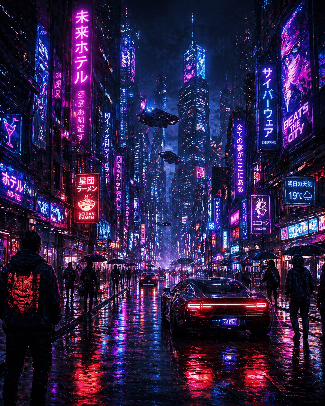 Cyberpunk Neon City