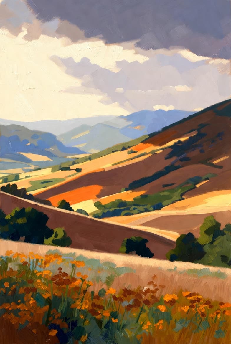 Golden Valley Landscape